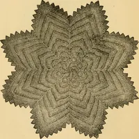 An illustration from Rules and directions for the use of Finlayson, Bousfield & co.'s real Scotch linen crochet thread .. (1886)