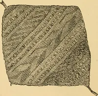 An illustration from Rules and directions for the use of Finlayson, Bousfield & co.'s real Scotch linen crochet thread .. (1886)