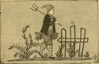 An illustration from Rules and directions for the use of Finlayson, Bousfield & co.'s real Scotch linen crochet thread .. (1886)