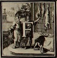 An illustration from Rules and examples of perspective, proper for painters and architects, etc. In English and Latin ... by .. (1707)