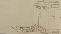 An illustration from Rules and examples of perspective, proper for painters and architects, etc. In English and Latin ... by .. (1707)