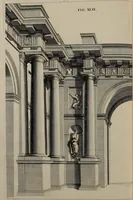 An illustration from Rules and examples of perspective, proper for painters and architects, etc. In English and Latin ... by .. (1707)