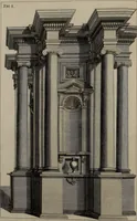 An illustration from Rules and examples of perspective, proper for painters and architects, etc. In English and Latin ... by .. (1707)