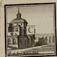 An illustration from Rules and examples of perspective, proper for painters and architects, etc. In English and Latin ... by .. (1707)