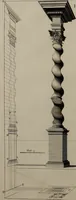 An illustration from Rules and examples of perspective, proper for painters and architects, etc. In English and Latin ... by .. (1707)