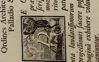 An illustration from Rules and examples of perspective, proper for painters and architects, etc. In English and Latin ... by .. (1707)