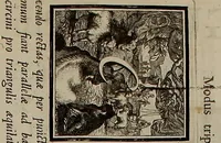 An illustration from Rules and examples of perspective, proper for painters and architects, etc. In English and Latin ... by .. (1707)