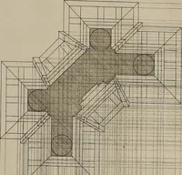 An illustration from Rules and examples of perspective, proper for painters and architects, etc. In English and Latin ... by .. (1707)