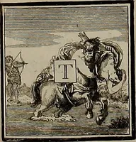 An illustration from Rules and examples of perspective, proper for painters and architects, etc. In English and Latin ... by .. (1707)