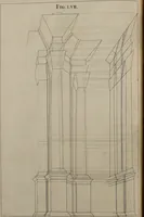An illustration from Rules and examples of perspective, proper for painters and architects, etc. In English and Latin ... by .. (1707)