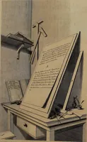 An illustration from Rules and examples of perspective, proper for painters and architects, etc. In English and Latin ... by .. (1707)