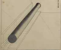 An illustration from Rules and examples of perspective, proper for painters and architects, etc. In English and Latin ... by .. (1707)