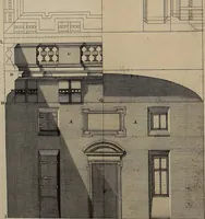 An illustration from Rules and examples of perspective, proper for painters and architects, etc. In English and Latin ... by .. (1707)