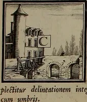 An illustration from Rules and examples of perspective, proper for painters and architects, etc. In English and Latin ... by .. (1707)