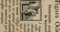 An illustration from Rules and examples of perspective, proper for painters and architects, etc. In English and Latin ... by .. (1707)