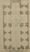 An illustration from Rules and examples of perspective, proper for painters and architects, etc. In English and Latin ... by .. (1707)