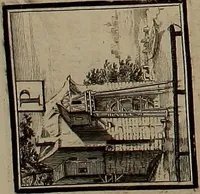 An illustration from Rules and examples of perspective, proper for painters and architects, etc. In English and Latin ... by .. (1707)