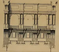 An illustration from Rules and examples of perspective, proper for painters and architects, etc. In English and Latin ... by .. (1707)