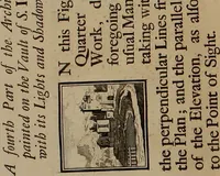 An illustration from Rules and examples of perspective, proper for painters and architects, etc. In English and Latin ... by .. (1707)