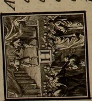 An illustration from Rules and examples of perspective, proper for painters and architects, etc. In English and Latin ... by .. (1707)
