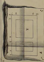 An illustration from Rules and examples of perspective, proper for painters and architects, etc. In English and Latin ... by .. (1707)