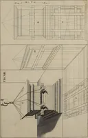 An illustration from Rules and examples of perspective, proper for painters and architects, etc. In English and Latin ... by .. (1707)