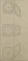 An illustration from Rules and examples of perspective, proper for painters and architects, etc. In English and Latin ... by .. (1707)
