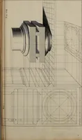 An illustration from Rules and examples of perspective, proper for painters and architects, etc. In English and Latin ... by .. (1707)