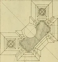Picture 171 of 287 from Rules and examples of perspective proper for painters and architects, etc. in English and Latin :‡bcontaining a most easie and expeditious method to delineate in perspective all designs relating to architecture, after a new manner, wholly free from the confusion of occult lines /‡cby that great master thereof, Andrea Pozzo, Soc. Jef. engraven in 105 ample folio plates, and adorn'd with 200 initial letters to the explanatory discourses ; printed from copper-plates ony best paper by John Sturt ; done into English from the original printed at Rome 1693 in Lat. and Ital. by Mr John James of Greenwich (1693), leaf 207