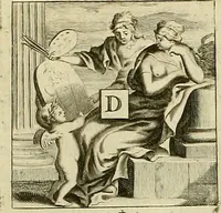 Picture 181 of 287 from Rules and examples of perspective proper for painters and architects, etc. in English and Latin :‡bcontaining a most easie and expeditious method to delineate in perspective all designs relating to architecture, after a new manner, wholly free from the confusion of occult lines /‡cby that great master thereof, Andrea Pozzo, Soc. Jef. engraven in 105 ample folio plates, and adorn'd with 200 initial letters to the explanatory discourses ; printed from copper-plates ony best paper by John Sturt ; done into English from the original printed at Rome 1693 in Lat. and Ital. by Mr John James of Greenwich (1693), leaf 215