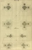 Picture 184 of 287 from Rules and examples of perspective proper for painters and architects, etc. in English and Latin :‡bcontaining a most easie and expeditious method to delineate in perspective all designs relating to architecture, after a new manner, wholly free from the confusion of occult lines /‡cby that great master thereof, Andrea Pozzo, Soc. Jef. engraven in 105 ample folio plates, and adorn'd with 200 initial letters to the explanatory discourses ; printed from copper-plates ony best paper by John Sturt ; done into English from the original printed at Rome 1693 in Lat. and Ital. by Mr John James of Greenwich (1693), leaf 219