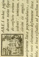 Picture 281 of 287 from Rules and examples of perspective proper for painters and architects, etc. in English and Latin :‡bcontaining a most easie and expeditious method to delineate in perspective all designs relating to architecture, after a new manner, wholly free from the confusion of occult lines /‡cby that great master thereof, Andrea Pozzo, Soc. Jef. engraven in 105 ample folio plates, and adorn'd with 200 initial letters to the explanatory discourses ; printed from copper-plates ony best paper by John Sturt ; done into English from the original printed at Rome 1693 in Lat. and Ital. by Mr John James of Greenwich (1693), leaf 323