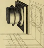 Picture 66 of 287 from Rules and examples of perspective proper for painters and architects, etc. in English and Latin :‡bcontaining a most easie and expeditious method to delineate in perspective all designs relating to architecture, after a new manner, wholly free from the confusion of occult lines /‡cby that great master thereof, Andrea Pozzo, Soc. Jef. engraven in 105 ample folio plates, and adorn'd with 200 initial letters to the explanatory discourses ; printed from copper-plates ony best paper by John Sturt ; done into English from the original printed at Rome 1693 in Lat. and Ital. by Mr John James of Greenwich (1693), leaf 93