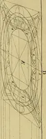 Picture 72 of 287 from Rules and examples of perspective proper for painters and architects, etc. in English and Latin :‡bcontaining a most easie and expeditious method to delineate in perspective all designs relating to architecture, after a new manner, wholly free from the confusion of occult lines /‡cby that great master thereof, Andrea Pozzo, Soc. Jef. engraven in 105 ample folio plates, and adorn'd with 200 initial letters to the explanatory discourses ; printed from copper-plates ony best paper by John Sturt ; done into English from the original printed at Rome 1693 in Lat. and Ital. by Mr John James of Greenwich (1693), leaf 99