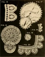 An illustration from The Rundall book of edgings, medallions, insertions and tatting (1915)