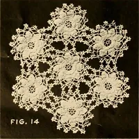 An illustration from The Rundall book of edgings, medallions, insertions and tatting (1915)