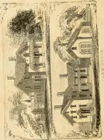 Picture 1 of 47 from Rural architecture : being a complete description of farm houses, cottages and out buildings ... together with lawns, pleasure grounds and parks; the flower, fruit and vegetable gardens : also, useful and ornamental domestic animals for the country resident ... also, the best method of conducting water into cattle yards and houses (1860), leaf 7