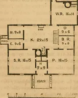 Picture 3 of 47 from Rural architecture : being a complete description of farm houses, cottages and out buildings ... together with lawns, pleasure grounds and parks; the flower, fruit and vegetable gardens : also, useful and ornamental domestic animals for the country resident ... also, the best method of conducting water into cattle yards and houses (1860), leaf 87
