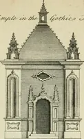 Picture 11 of 30 from Rural architecture in the Gothick taste : being twenty new designs, for temples, garden-seats, summer-houses, lodges, terminies, piers, &c. : on sixteen copper plates : with instructions to workmen, and hints where with most advantage to be erected (1752), leaf 22