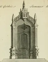 Picture 18 of 30 from Rural architecture in the Gothick taste : being twenty new designs, for temples, garden-seats, summer-houses, lodges, terminies, piers, &c. : on sixteen copper plates : with instructions to workmen, and hints where with most advantage to be erected (1752), leaf 30
