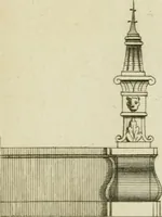 An illustration from Rural architecture in the Gothick taste : being twenty new designs, for temples, garden-seats, summer-houses, lodges, terminies, piers, &c. : on sixteen copper plates : with instructions to workmen, and hints where with most advantage to be erected (1752)