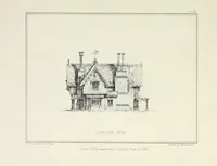 An illustration from Rural architecture : being a series of designs for ornamental cottages (1828)