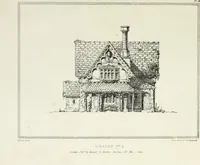 Picture 16 of 97 from Rural architecture : being a series of designs for ornamental cottages (1828), leaf 50