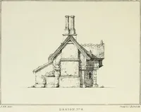 Picture 24 of 97 from Rural architecture : being a series of designs for ornamental cottages (1828), leaf 70