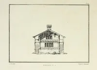 An illustration from Rural architecture : being a series of designs for ornamental cottages (1828)