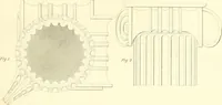 An illustration from Rural architecture: consisting of classic dwellings, Doric, Ionic, Corinthian and Gothic, and details connected with each of the orders; embracing plans, elevations parallel and perspective, specifications, estimates, framing, etc. for private houses and churches. Designed for the United States of America (1843)