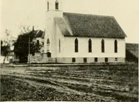 An illustration from Rural church life in the Middle West, as illustrated by Clay County, Iowa, and Jennings County, Indiana, with comparative data from studies of thirty-five middle western counties (1922)