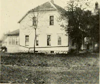 An illustration from Rural church life in the Middle West, as illustrated by Clay County, Iowa, and Jennings County, Indiana, with comparative data from studies of thirty-five middle western counties (1922)
