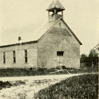 An illustration from Rural church life in the Middle West, as illustrated by Clay County, Iowa, and Jennings County, Indiana, with comparative data from studies of thirty-five middle western counties (1922)