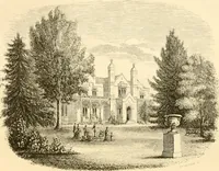An illustration from Rural essays (1853)